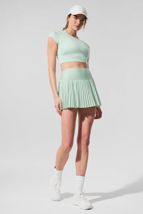 Alosoft Crop Finesse Short Sleeve