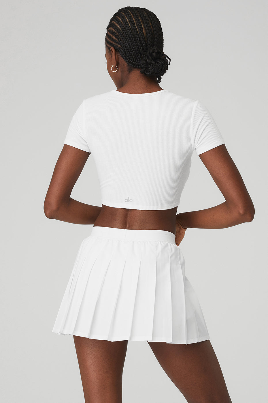 Ribbed Knotty Short Sleeve