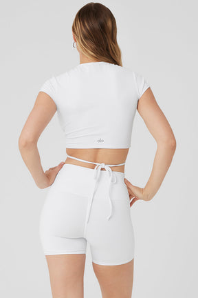 Airbrush Criss Cross Short Sleeve