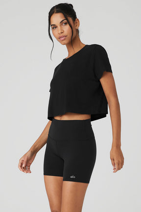 Cropped All Day Short Sleeve
