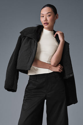 Ribbed Mesmerize Short Sleeve