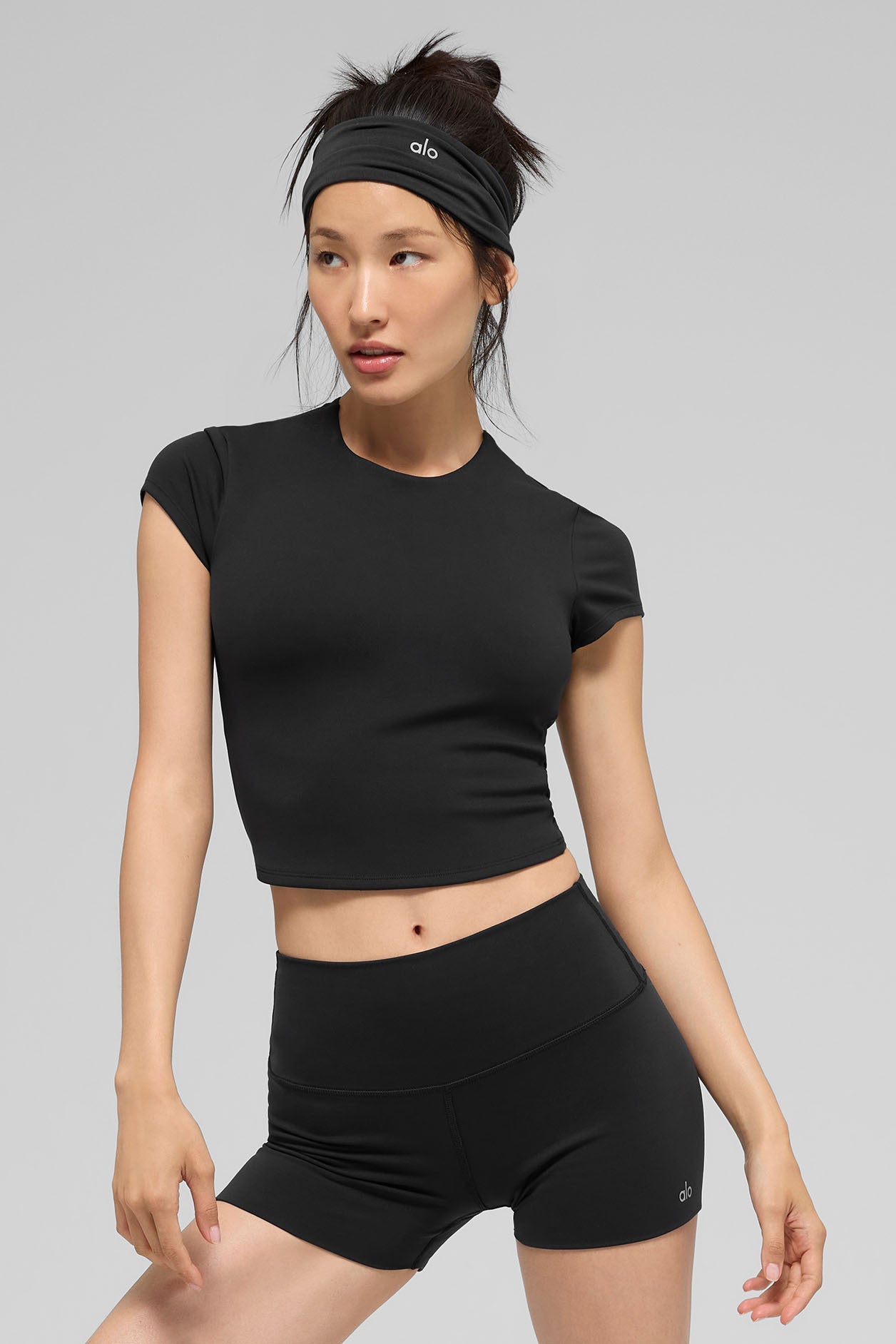 ALO Softsculpt Precision Short Sleeve Top