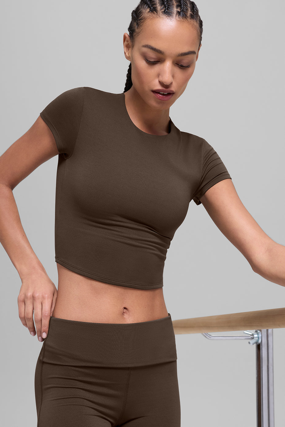 ALO Softsculpt Precision Short Sleeve Top