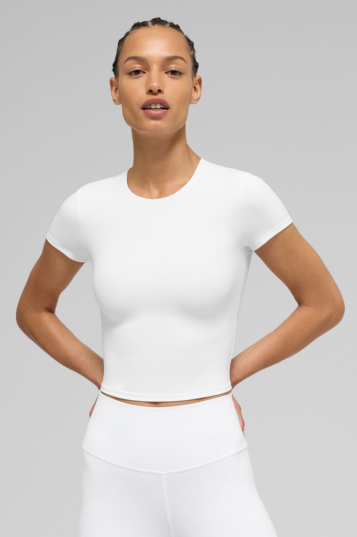 ALO Softsculpt Precision Short Sleeve Top
