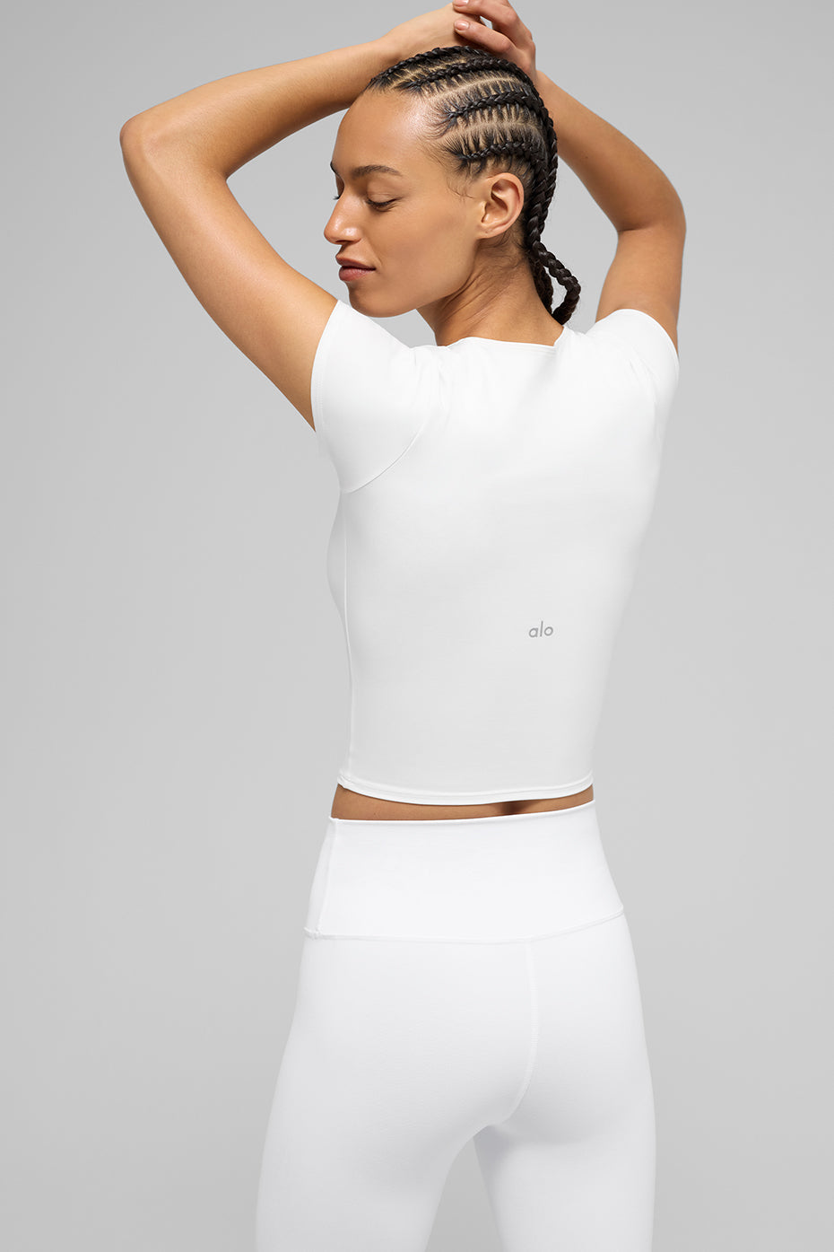ALO Softsculpt Precision Short Sleeve Top