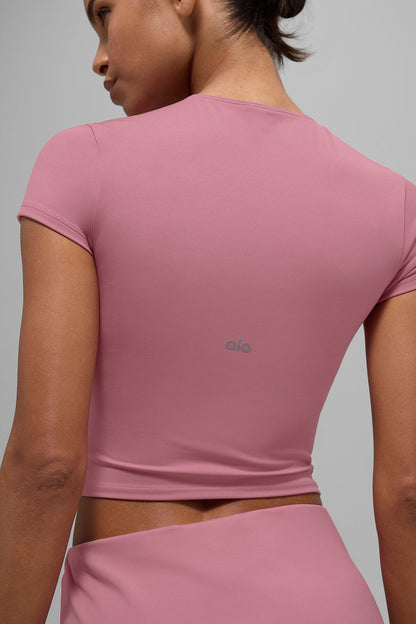 ALO Softsculpt Precision Short Sleeve Top