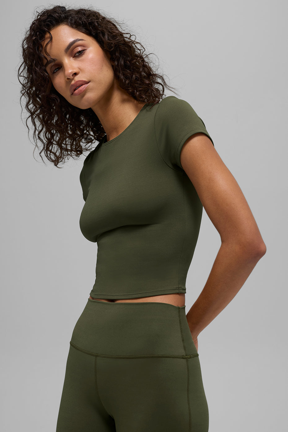 ALO Softsculpt Precision Short Sleeve Top