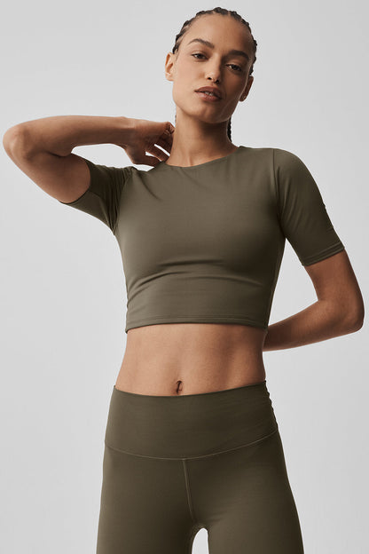 ALO Softsculpt Precision Half Sleeve Tee