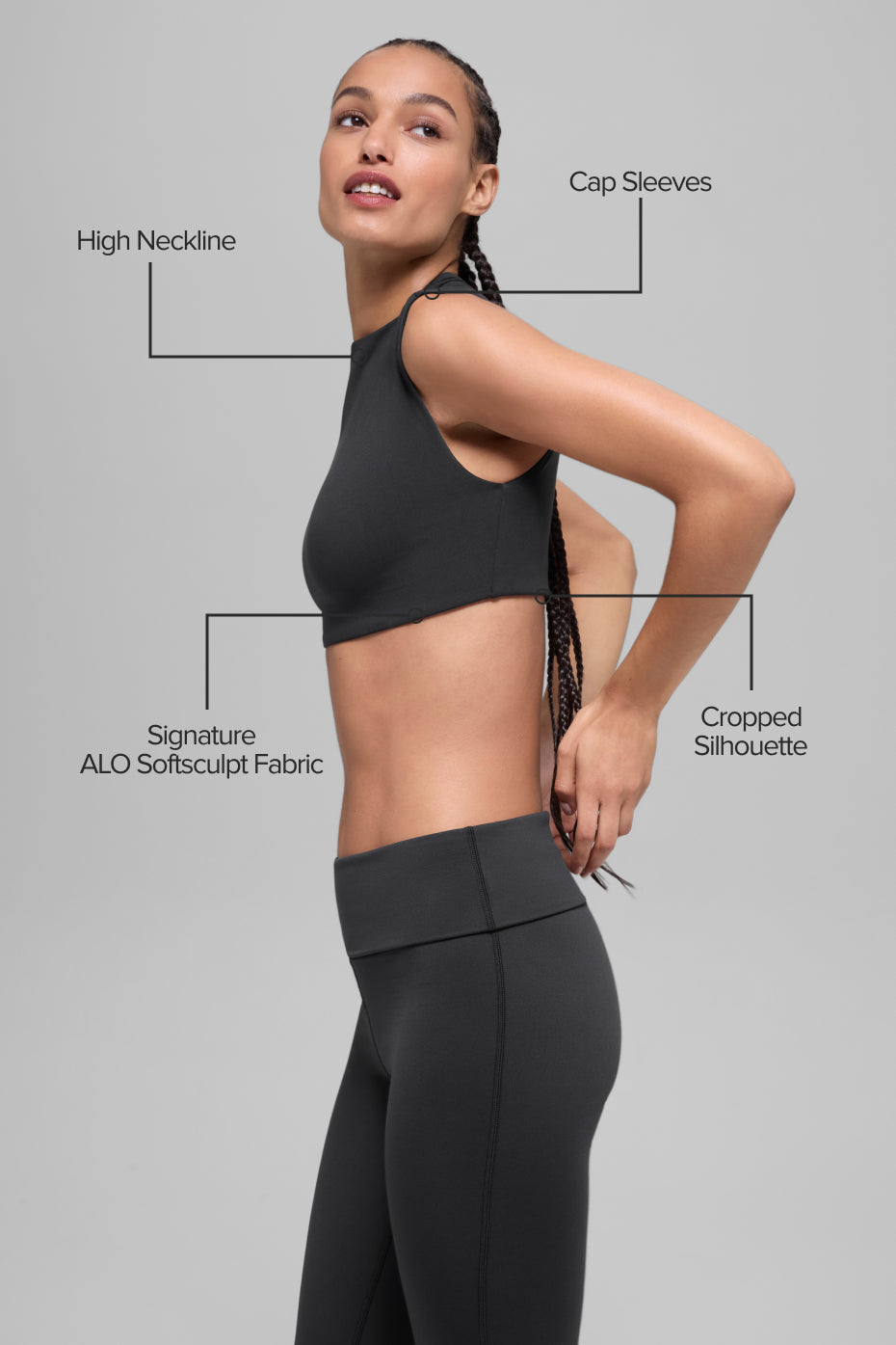 ALO Softsculpt Capped Out Short Sleeve