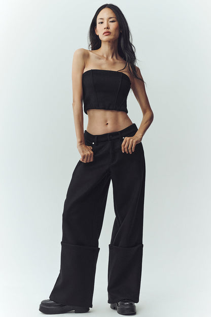 Wool Blend Nightcap Corset Top
