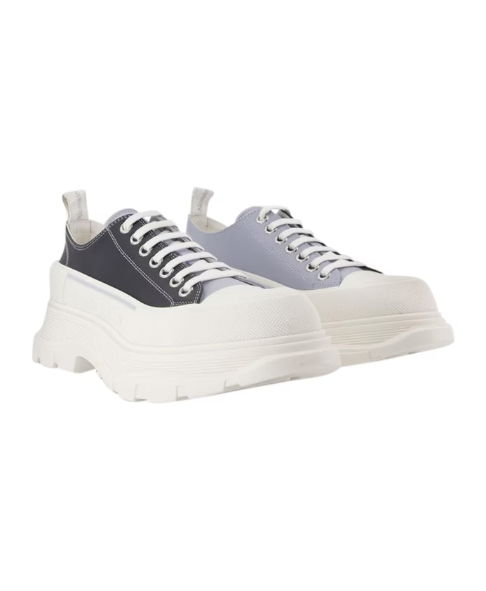 Multi Leather Tread Slick Sneakers