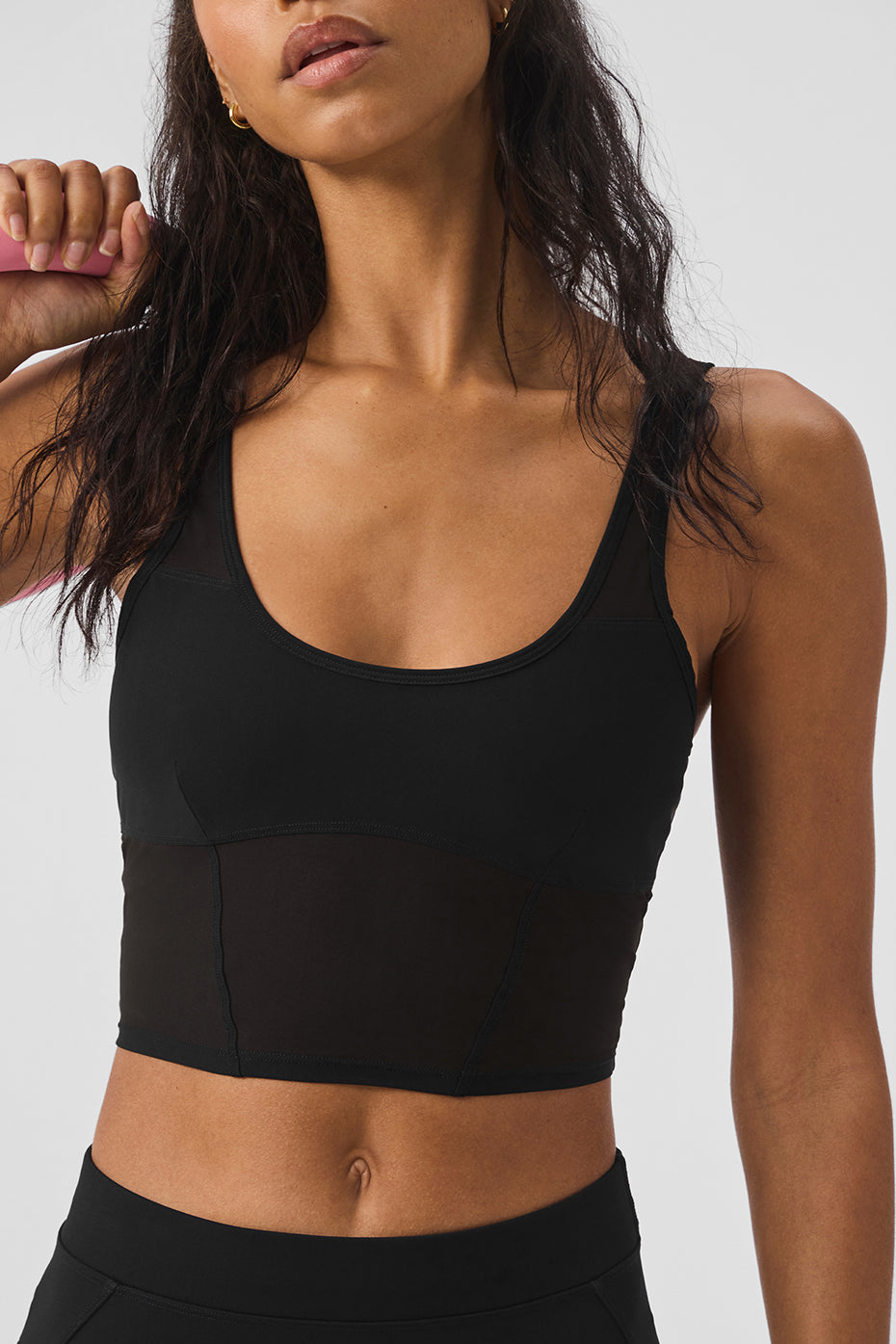 Airlift Mesh Cropped Tempo Tank