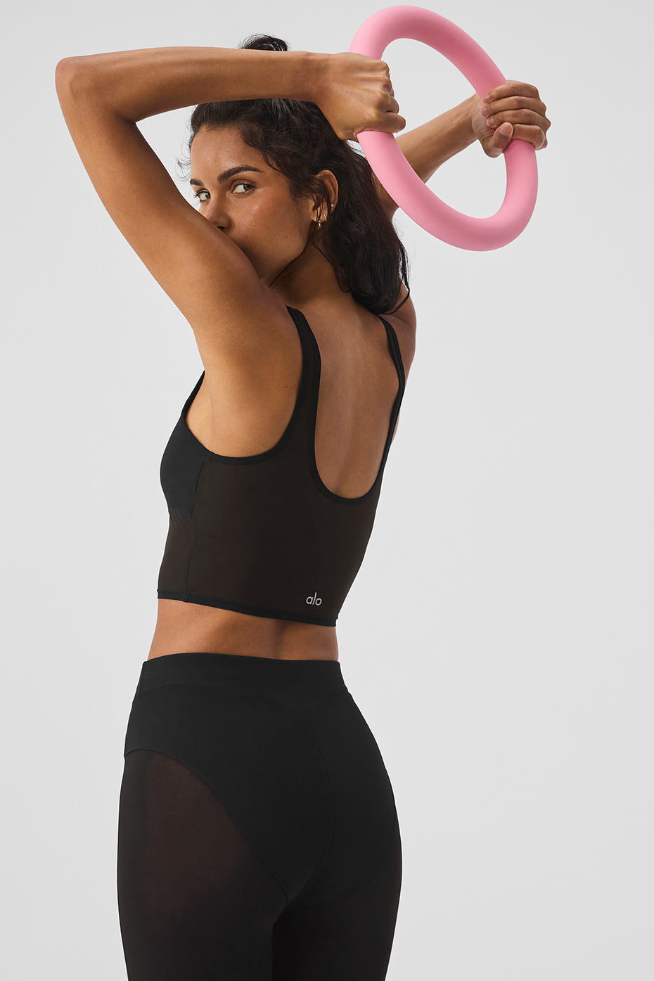 Airlift Mesh Cropped Tempo Tank