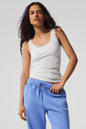 Ribbed Mesh Secret Tank