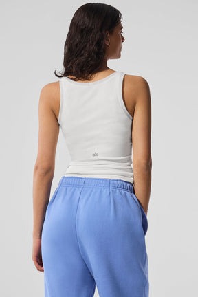 Ribbed Mesh Secret Tank