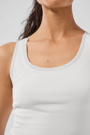 Ribbed Mesh Secret Tank