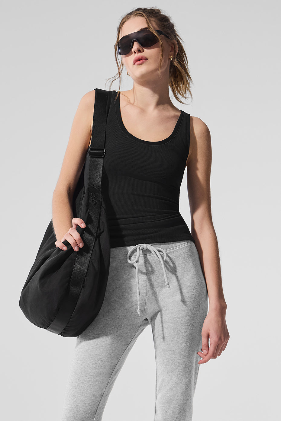 Ribbed Mesh Secret Tank