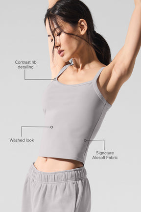 Washed Alosoft Sweet Talker Tank