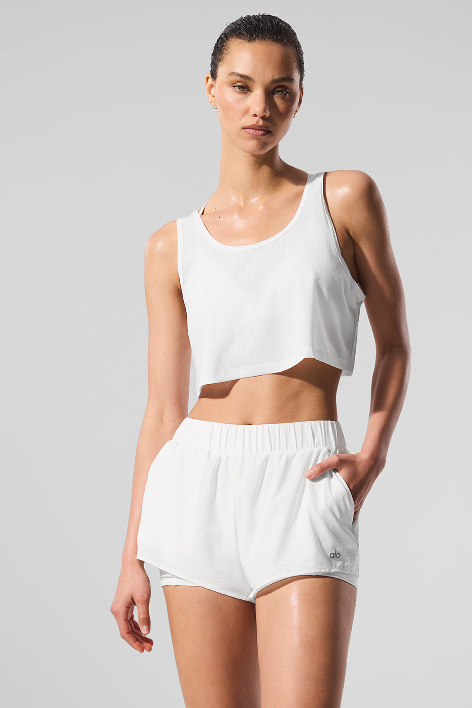 Cropped Sport Star Tank