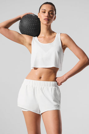 Cropped Sport Star Tank