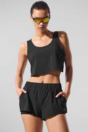 Cropped Sport Star Tank