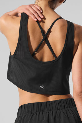 Cropped Sport Star Tank