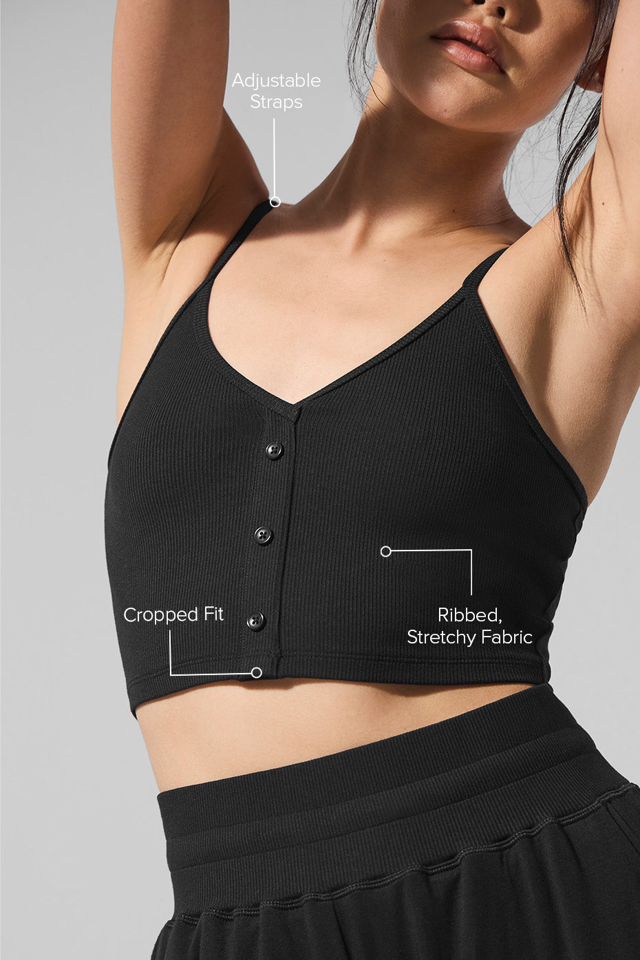 Ribbed Delicate Lounge Tank