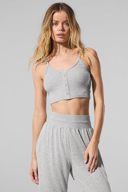 Ribbed Delicate Lounge Tank