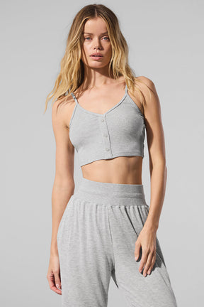 Ribbed Delicate Lounge Tank