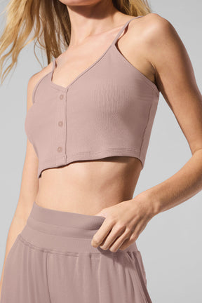 Ribbed Delicate Lounge Tank