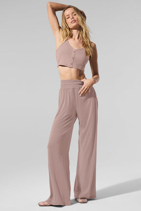 Ribbed Delicate Lounge Tank