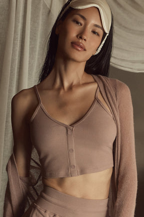 Ribbed Delicate Lounge Tank