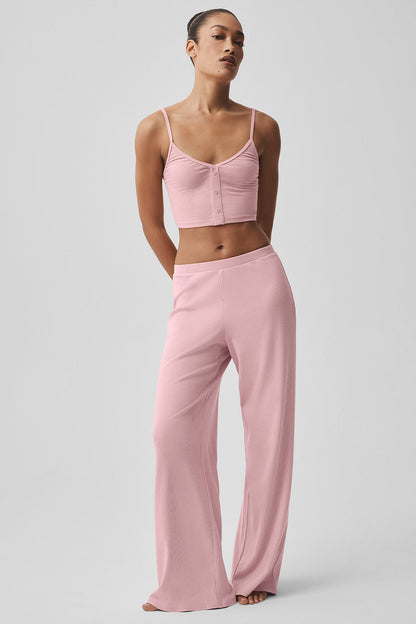 Ribbed Delicate Lounge Tank