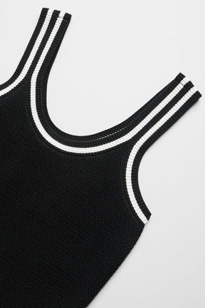 Tennis Club Sweater Knit Tank