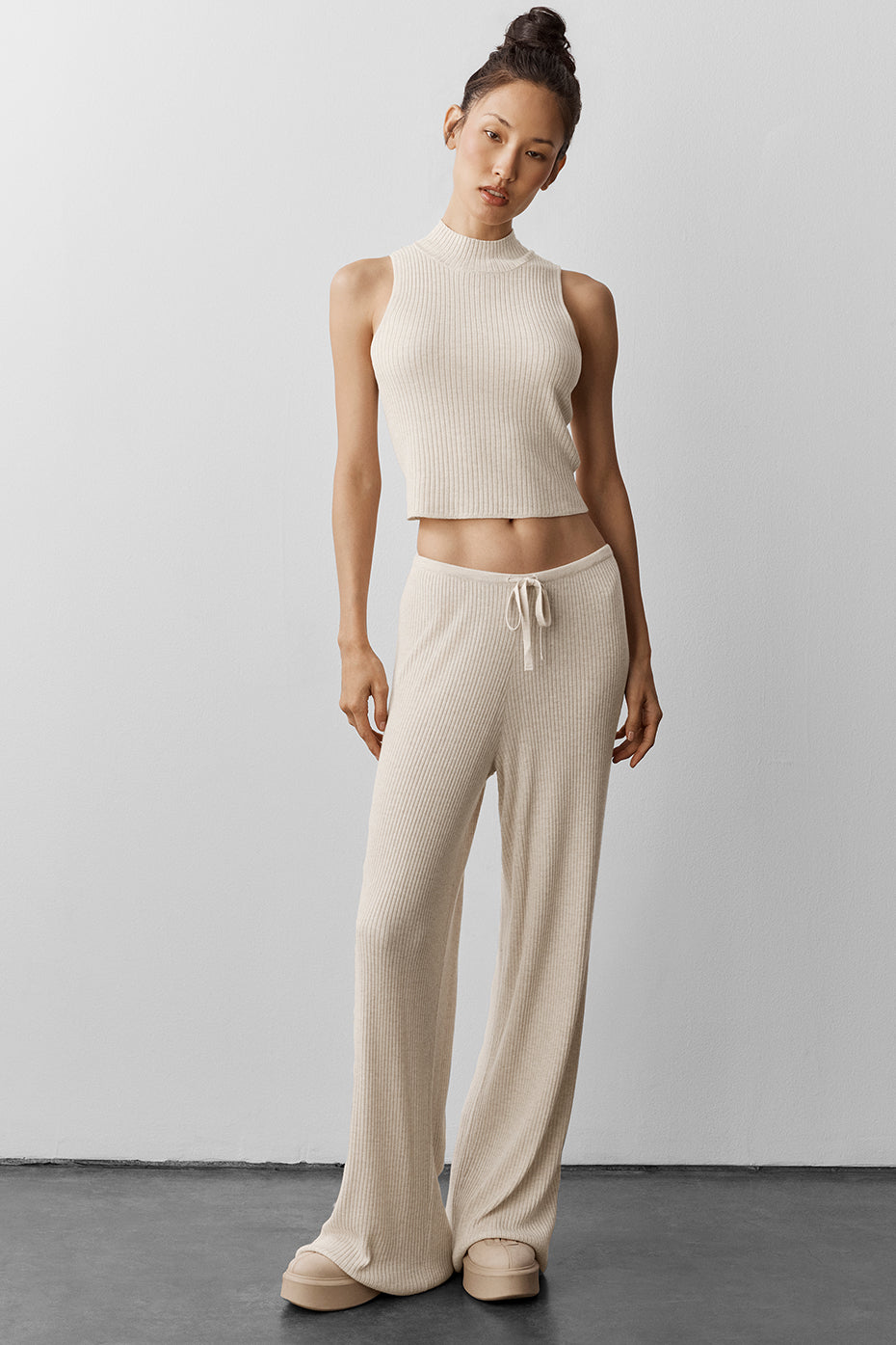 Sweater Knit Unwind Sleeveless Top