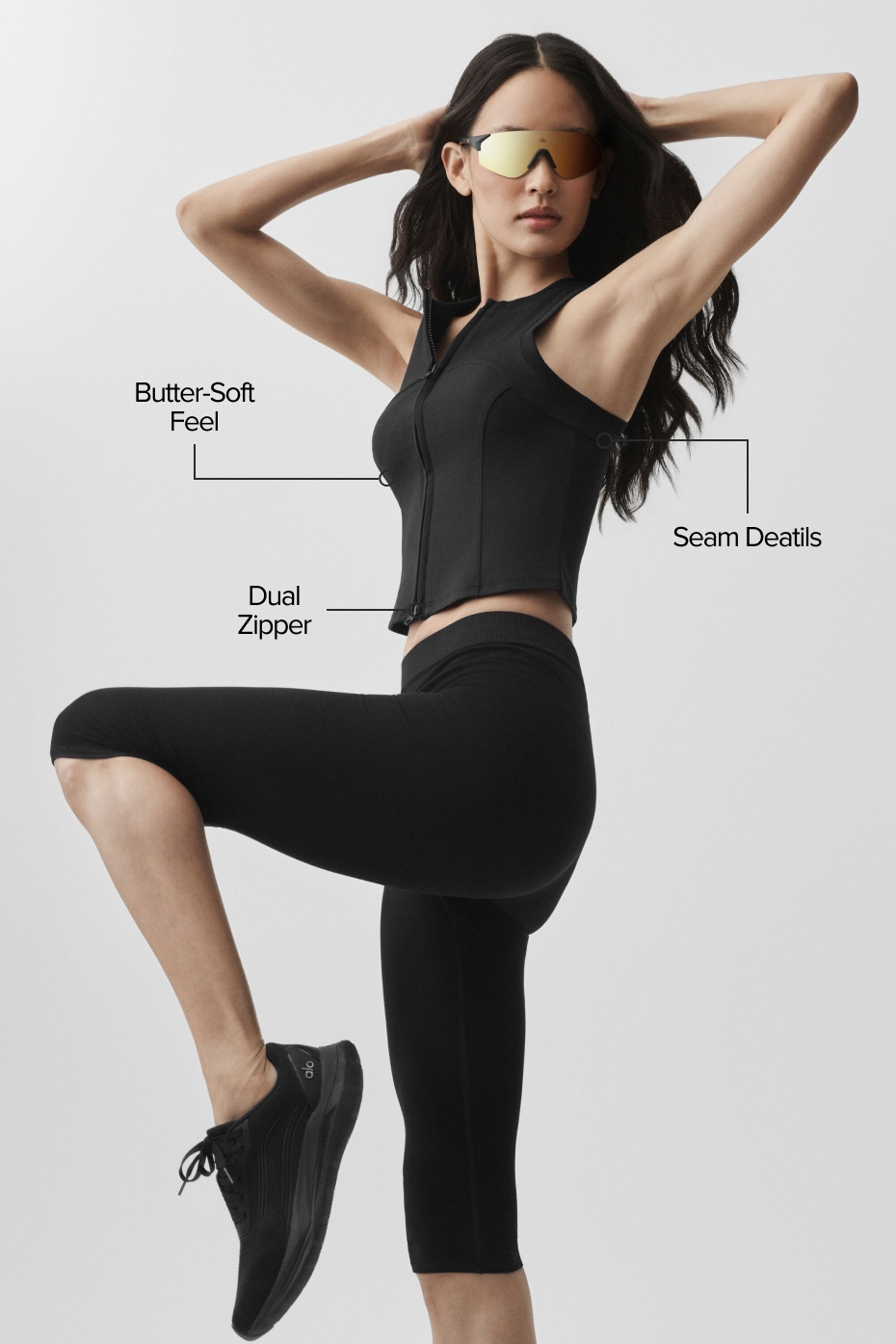 Alosoft Level Up Full Zip Tank