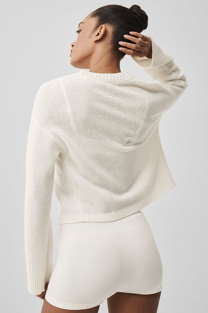 Wool Cashmere New Class Tie Cardigan