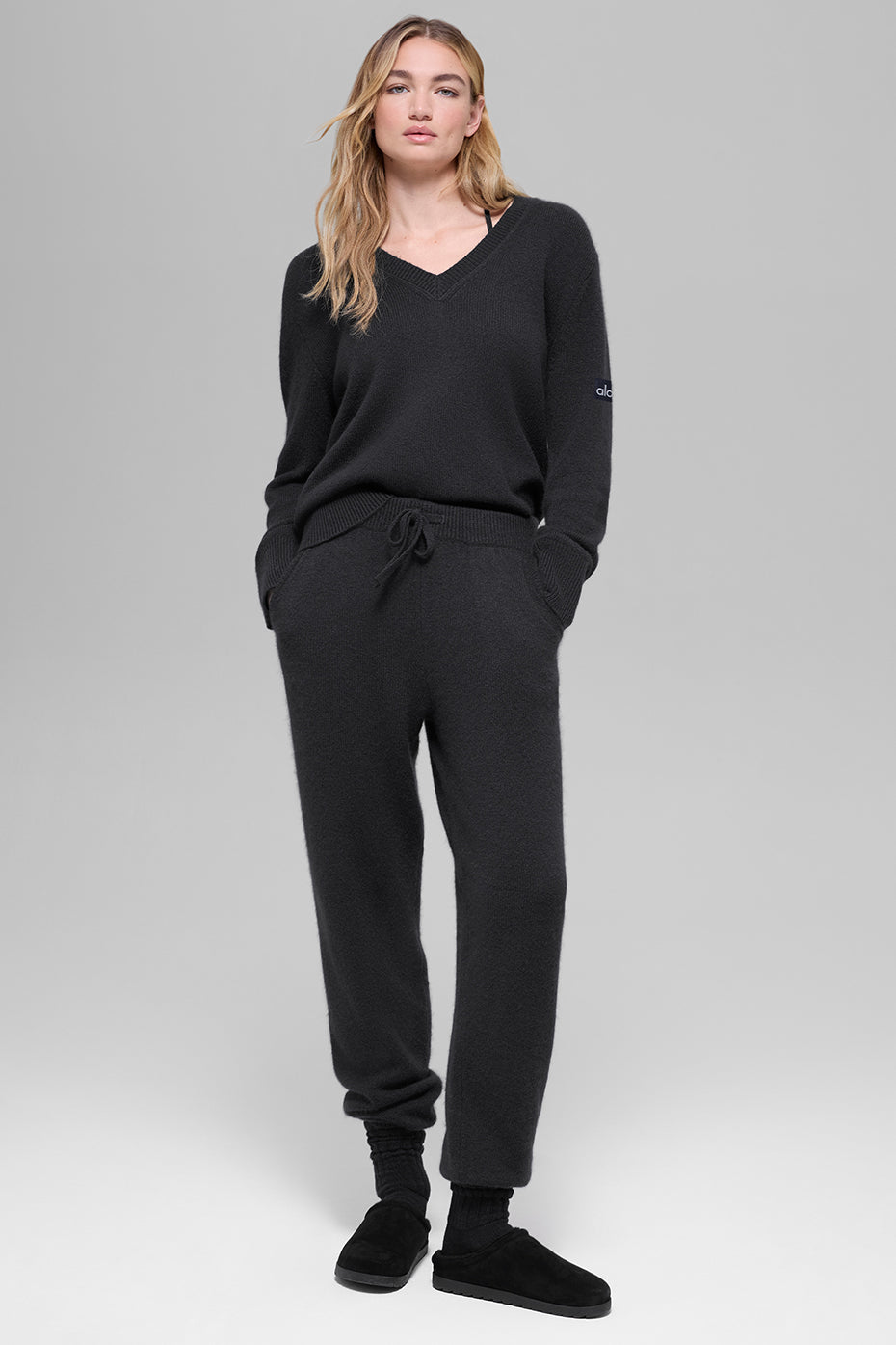 Wool Cashmere New Class Oversized V-Neck Sweater