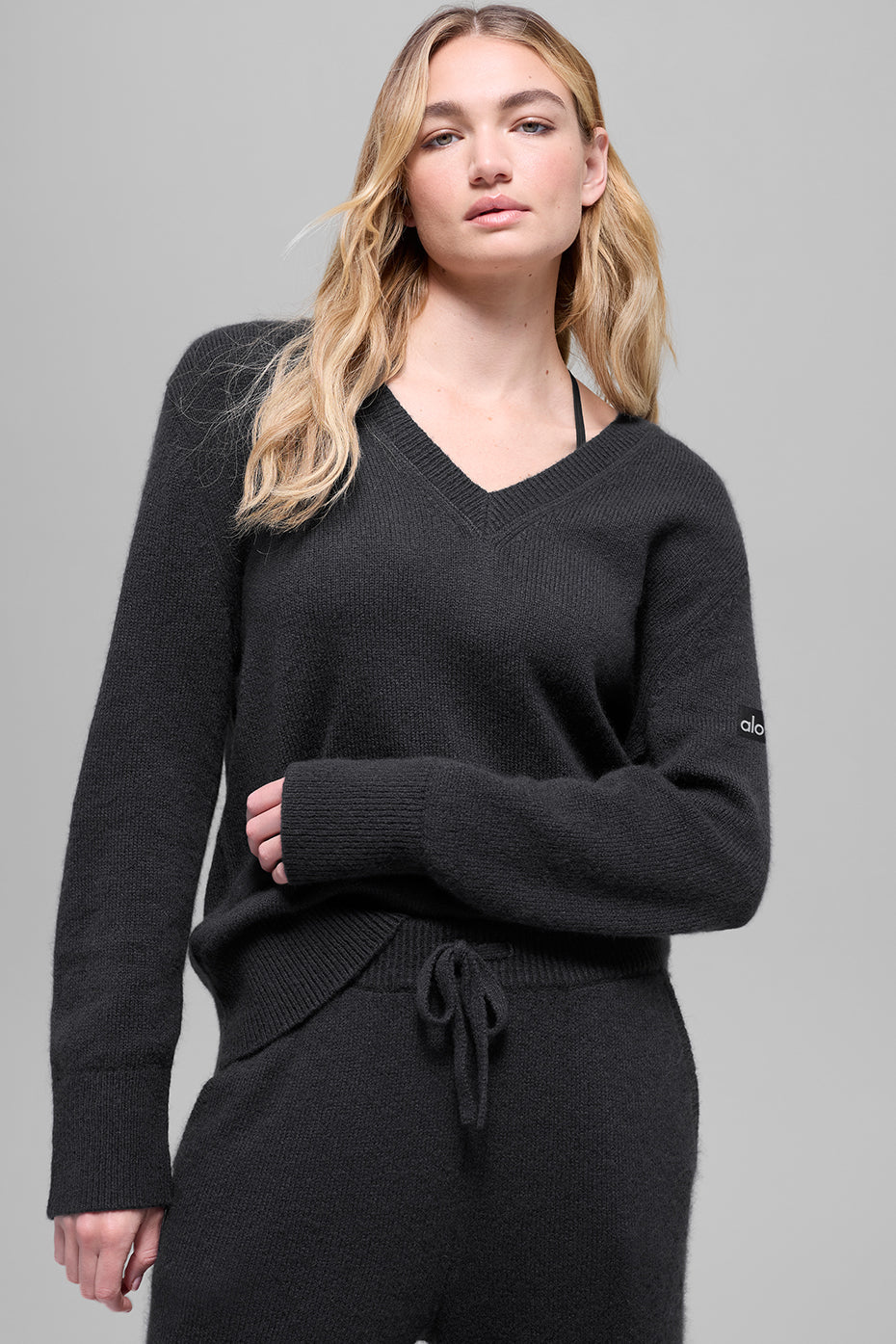 Wool Cashmere New Class Oversized V-Neck Sweater