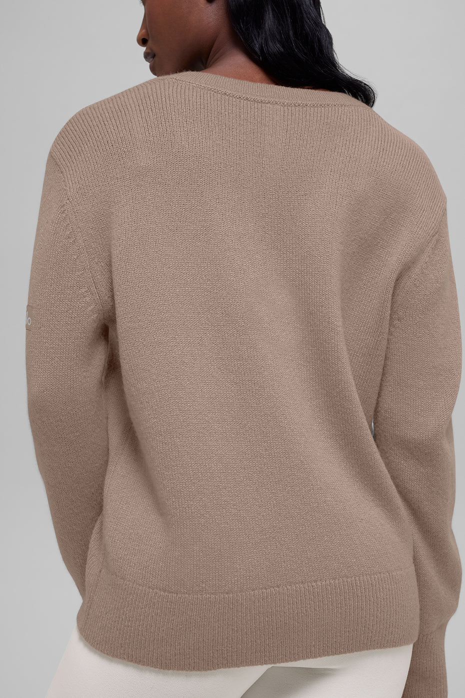Wool Cashmere New Class Oversized V-Neck Sweater