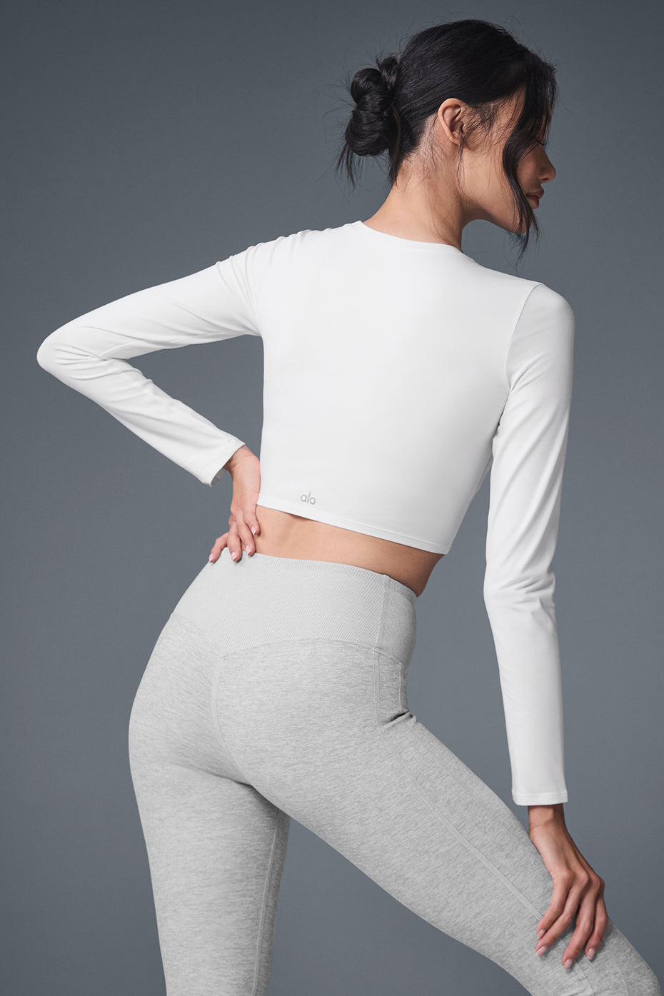 Alosoft Crop Finesse Long Sleeve