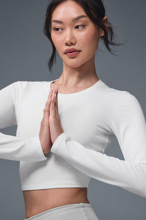 Alosoft Crop Finesse Long Sleeve