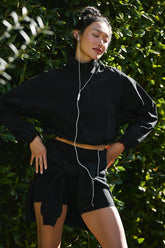 Cropped 1/4 Zip Alumni Pullover