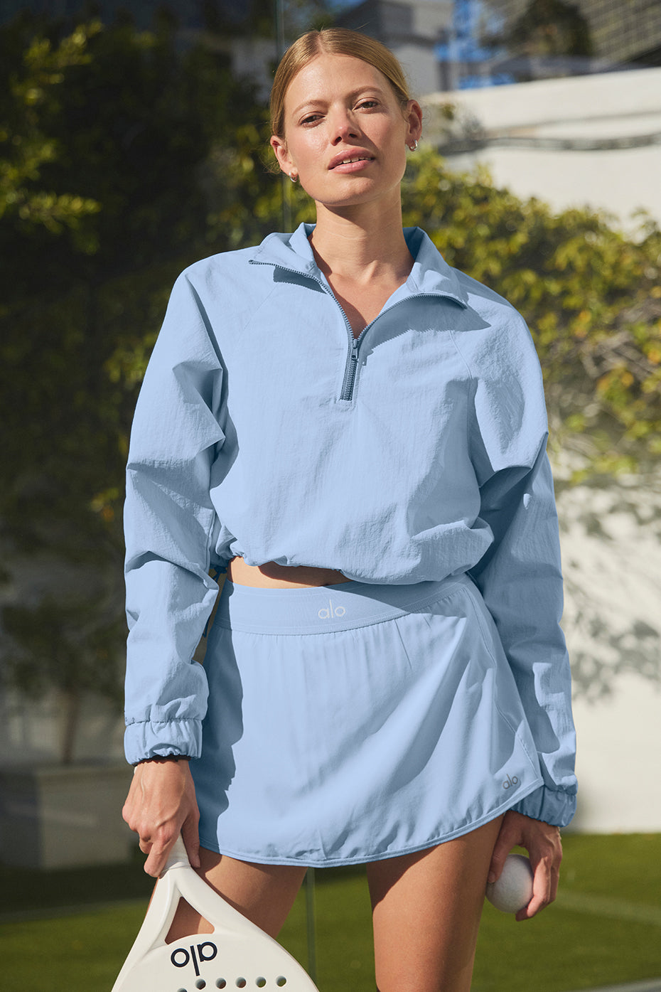 Cropped 1/4 Zip Alumni Pullover