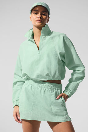 Cropped 1/4 Zip Alumni Pullover