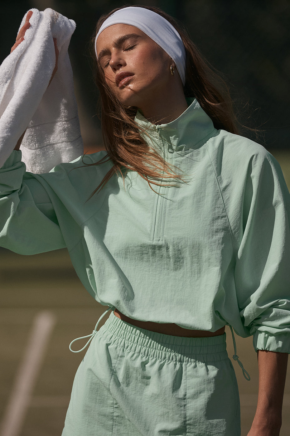 Cropped 1/4 Zip Alumni Pullover