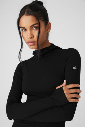 Alosoft Ribbed Frontrunner Long Sleeve
