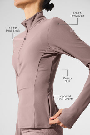 Alosoft 1/2 Zip Rapid Pullover