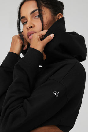 Cropped Shrug It Off Hoodie