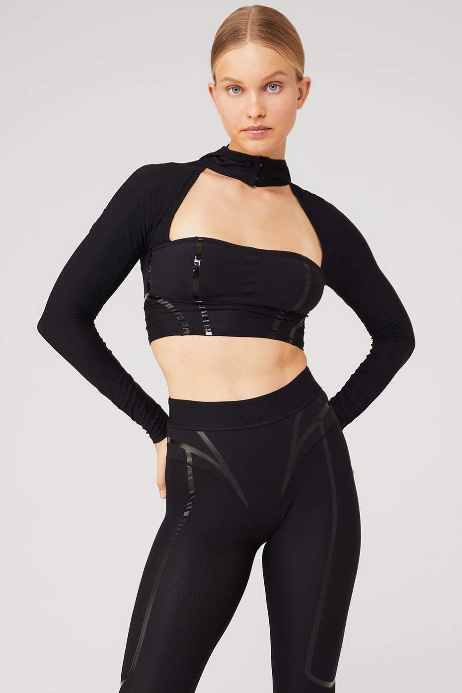 Day Break Corset Long Sleeve Top
